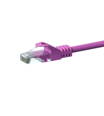 CAT6 patchkabel 5m roze - CCA