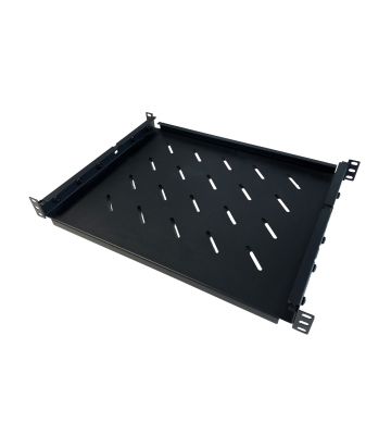 Verstelbaar legbord van 350mm tot 590mm diepte voor serverkast, max. 60 kg