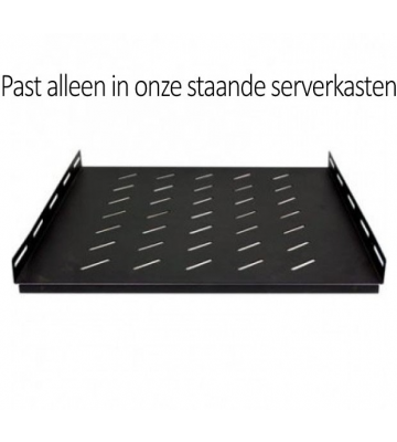 Zware lasten legbord voor 600mm diepe patchkast, max. 100 kg