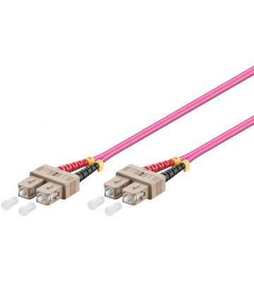 Glasvezel kabel SC-SC OM4 (laser optimized) 15 m
