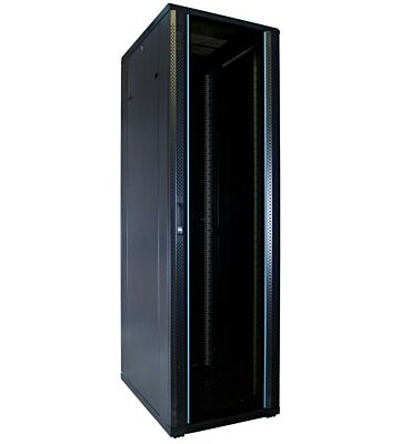 42U Patchkast met glazen deur 600x800x2000mm (BxDxH)