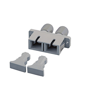 Multimode koppeling SC-ST duplex beige