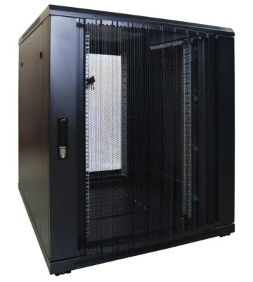 18U Patchkast met geperforeerde deur 800x1000x1000mm (BxDxH)
