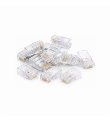 DANICOM UTP CAT6 RJ45 Connector - voor soepele kern - 10 stuks