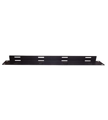 19 inch rail met klittenband - 1U