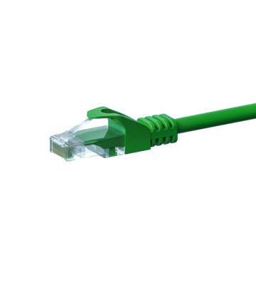 UTP CAT5e patchkabel 0,25m groen - 100% koper