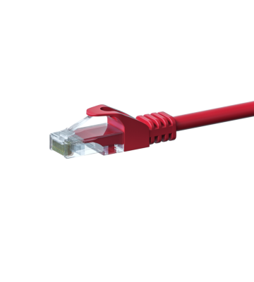 UTP CAT5e patchkabel 15m rood - 100% koper
