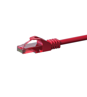 UTP CAT6 patchkabel 1m rood - 100% koper