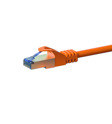 CAT6a S/FTP (PIMF) patchkabel 1m oranje