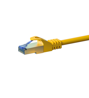 CAT6a S/FTP (PIMF) patchkabel 15m geel