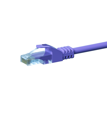 CAT5e patchkabel 0,5m paars - CCA