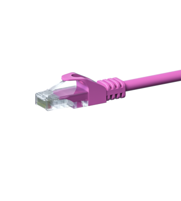 CAT5e patchkabel 3m roze - CCA