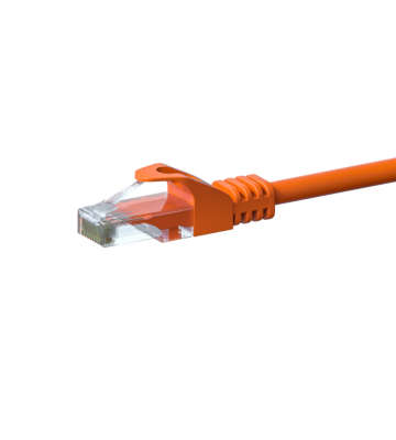 CAT6 patchkabel 0,25m oranje - CCA
