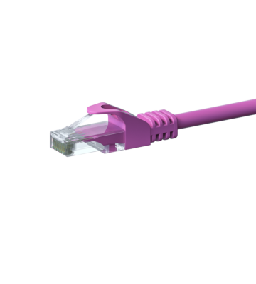 CAT6 patchkabel 3m roze - CCA