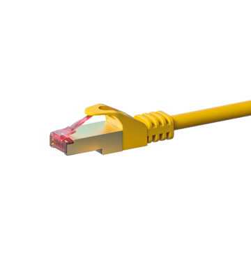 CAT6 S/FTP (PIMF) patchkabel 10m geel