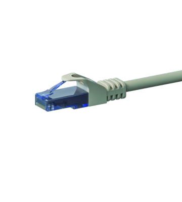 UTP CAT6a patchkabel 0,50m grijs - 100% koper