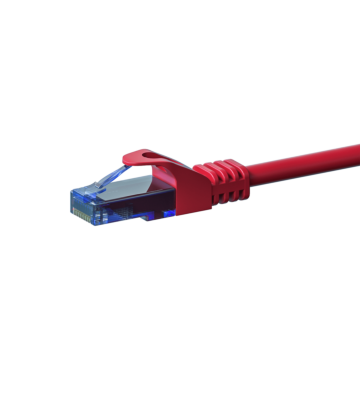 UTP CAT6a patchkabel 1,50m rood - 100% koper