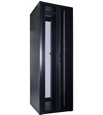 47U serverkast met dubbele geperforeerde voor- en achterdeur 800x1200x2200mm (BxDxH)