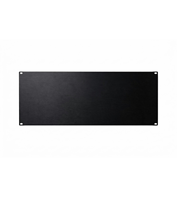 4 U 19 inch afdekpaneel in zwart voor patchkasten