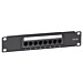 10 inch CAT5e UTP patchpaneel - 8 poorts
