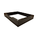Sokkel voor 19" patchkasten, afmetingen: (BxDxH) 600x800x150mm, zwart