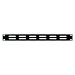 19 inch Ventilatie paneel Zwart - 1U