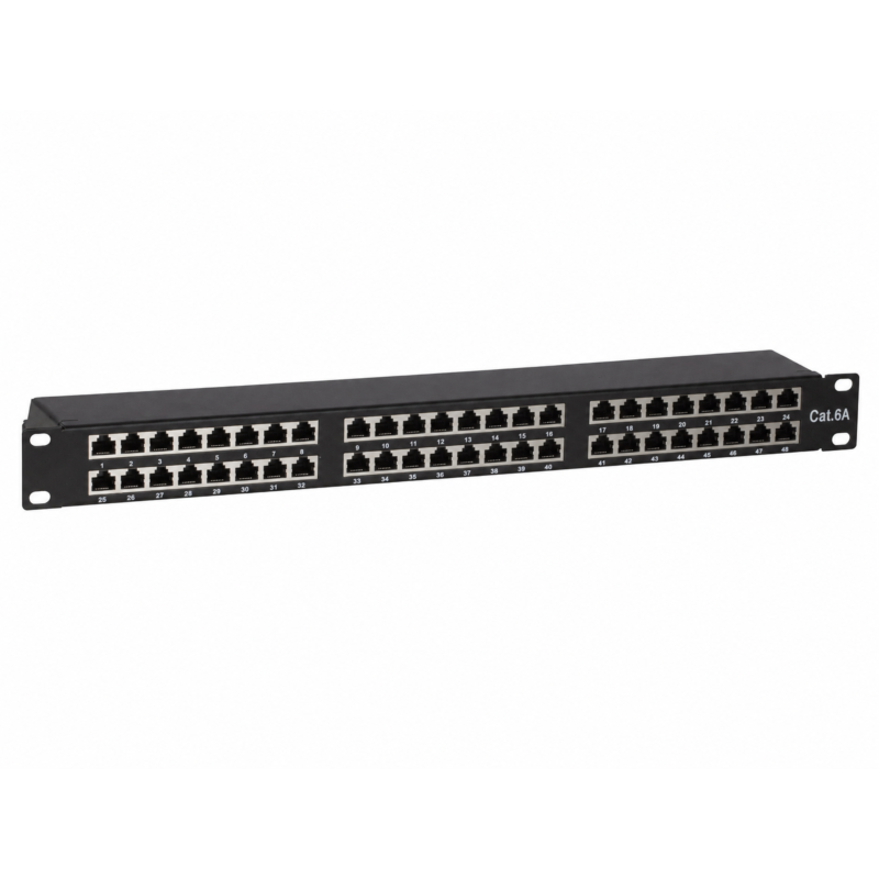 Patchpaneel Cat6a STP 48 poorts
