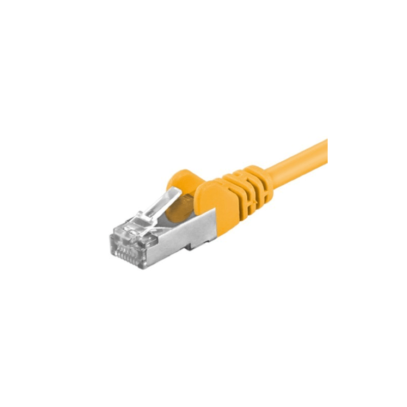 CAT5e FTP patchkabel 10m geel