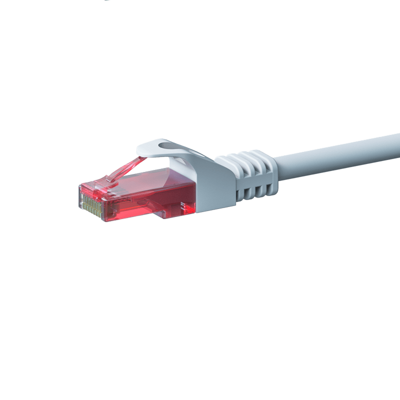 UTP CAT6 patchkabel 5m wit - 100% koper