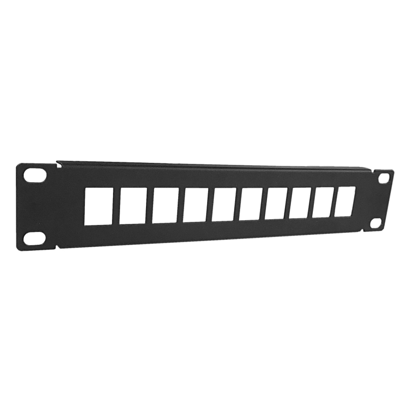 UTP patchpaneel voor keystones - 10 poorts