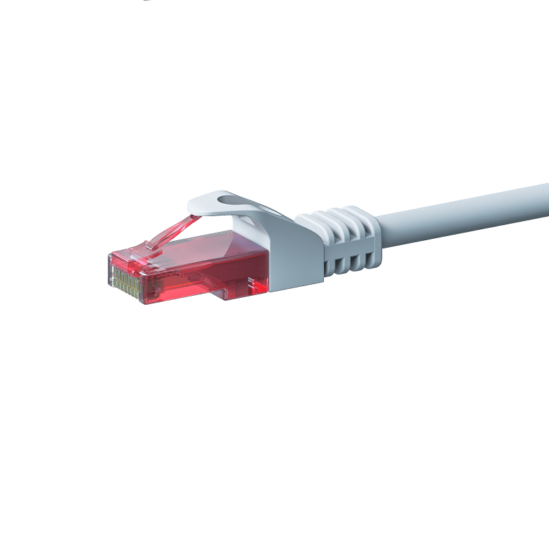 UTP CAT6 patchkabel 7,50m wit - 100% koper