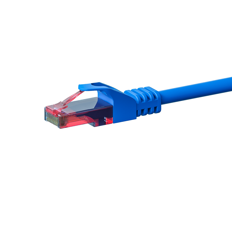 UTP CAT6 patchkabel 7,50m blauw - 100% koper