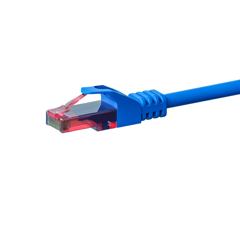 UTP CAT6 patchkabel 50m blauw - 100% koper