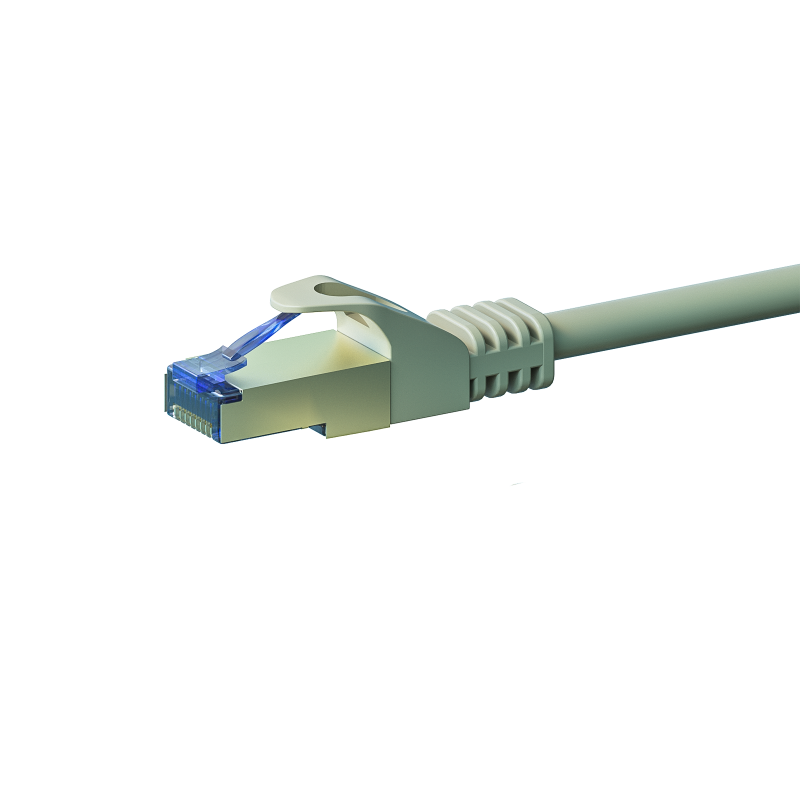 CAT6a S/FTP (PIMF) patchkabel 0,50m grijs