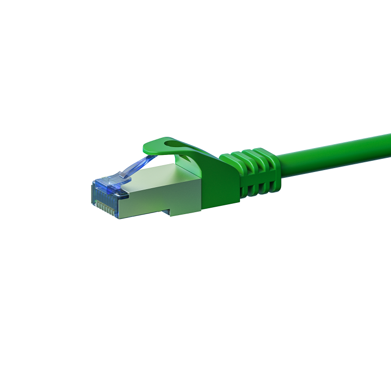 CAT6a S/FTP (PIMF) patchkabel 10m groen