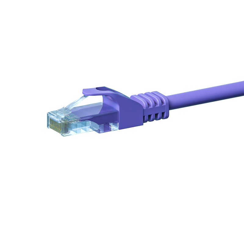 CAT5e patchkabel 2m paars - CCA