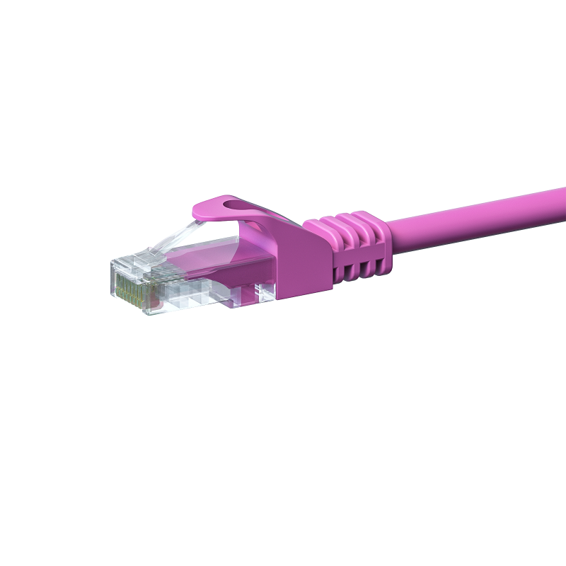 CAT5e patchkabel 1,5m roze - CCA