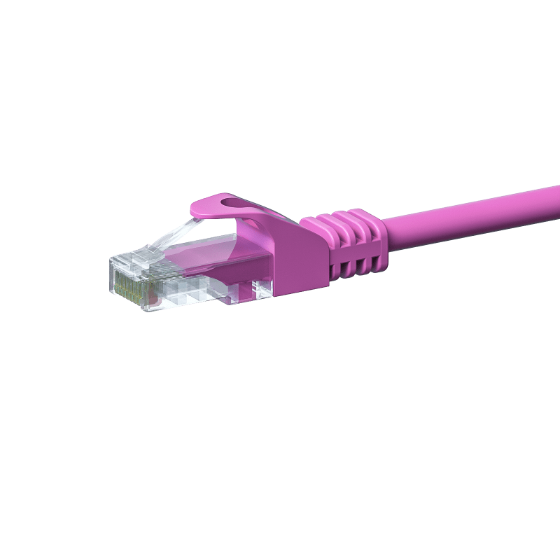 CAT5e patchkabel 3m roze - CCA