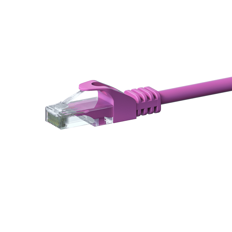 CAT6 patchkabel 2m roze - CCA