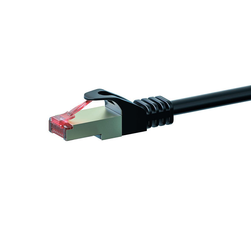 CAT6 S/FTP (PIMF) patchkabel 1,50m zwart 