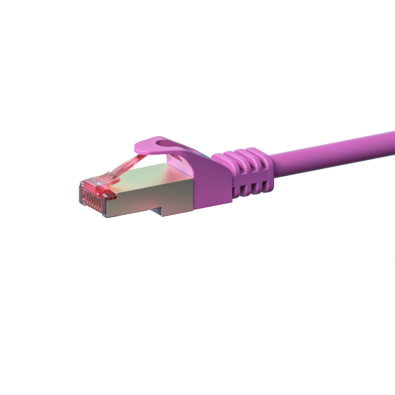 CAT6 S/FTP (PIMF) patchkabel 20m roze 
