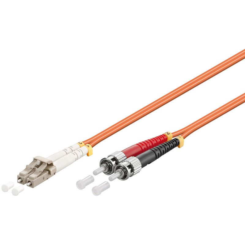 Glasvezel kabel LC-ST OM2 (laser optimized) 3 m
