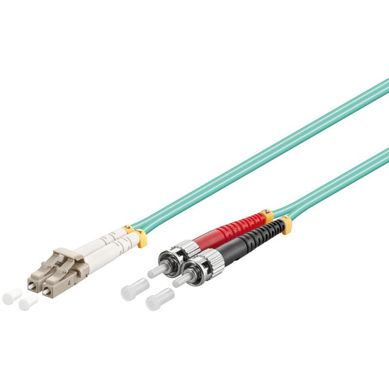 Glasvezel kabel LC-ST OM3 (laser optimized) 10 m