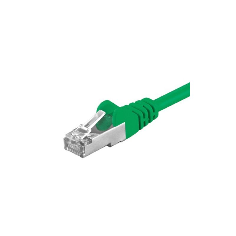 CAT5e FTP patchkabel 1m groen