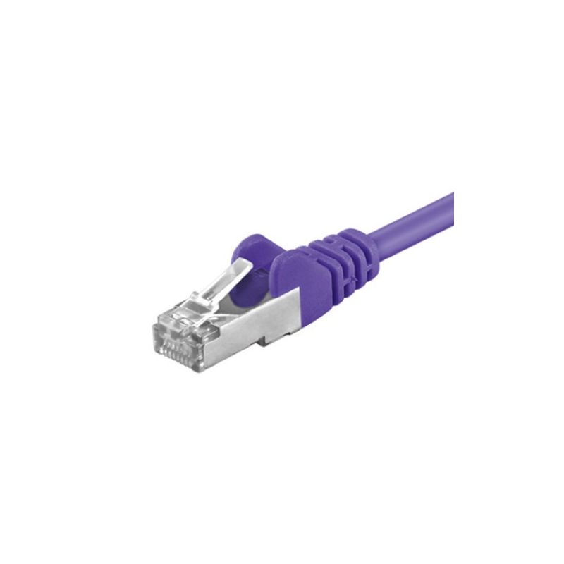 CAT5e FTP patchkabel 1m paars