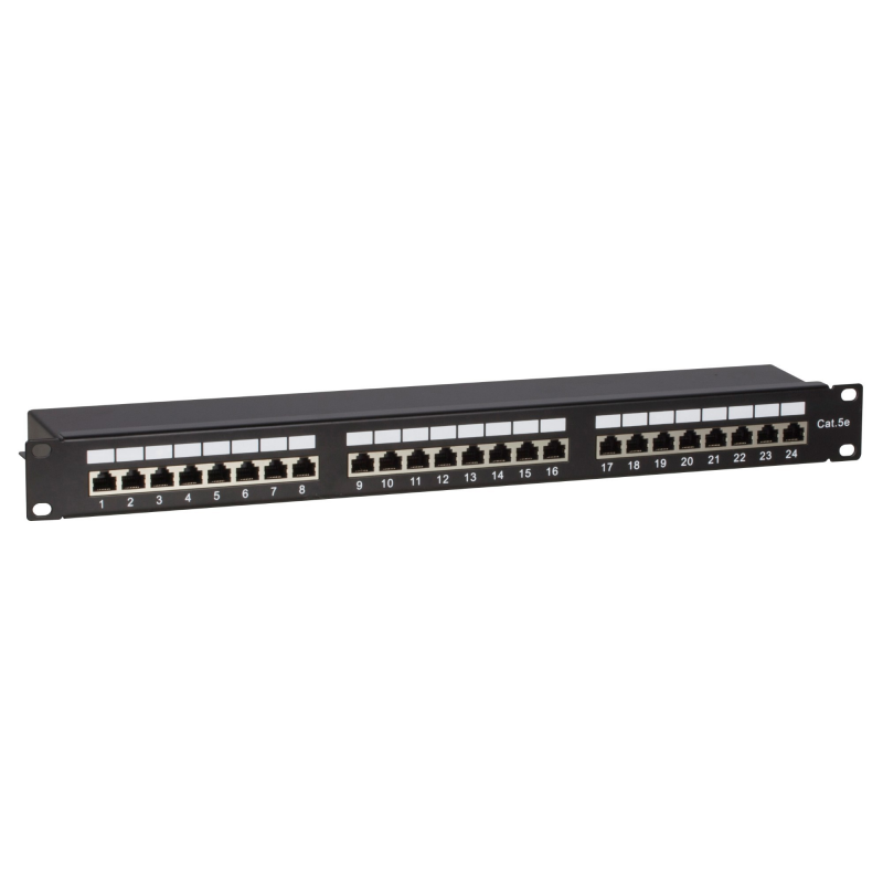 Patchpaneel Cat5e FTP 24 poorts