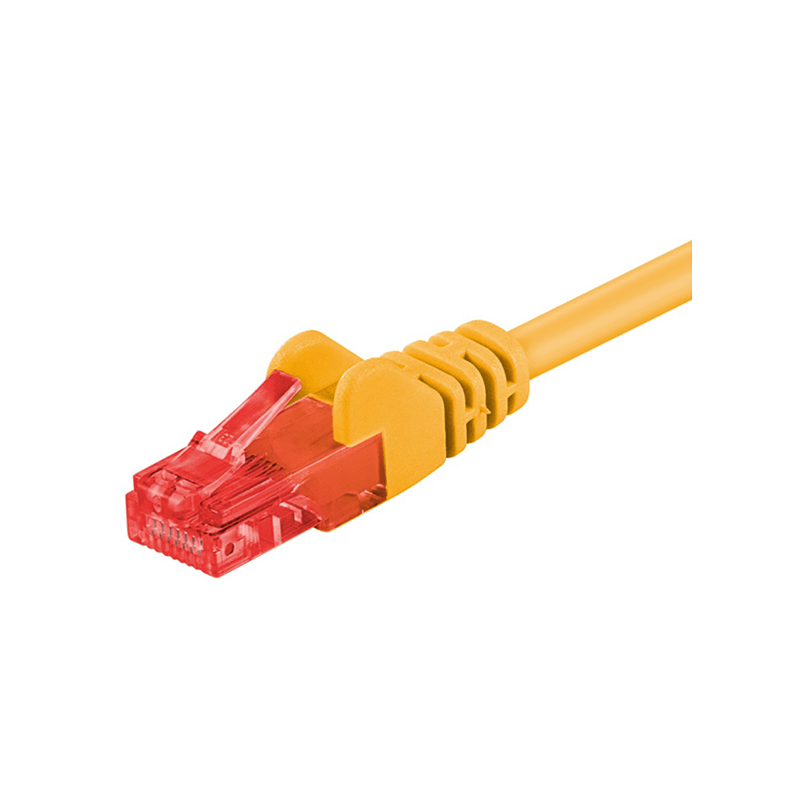 Cat6 1,5m geel UTP patch kabel - CCA