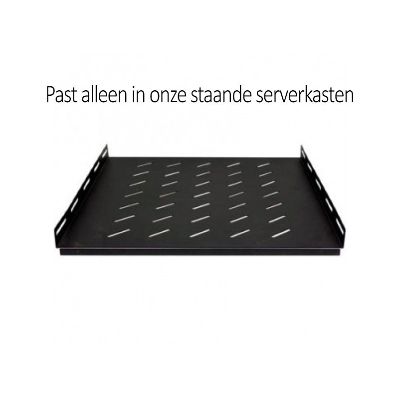 Zware lasten legbord voor 600mm diepe patchkast, max. 100 kg