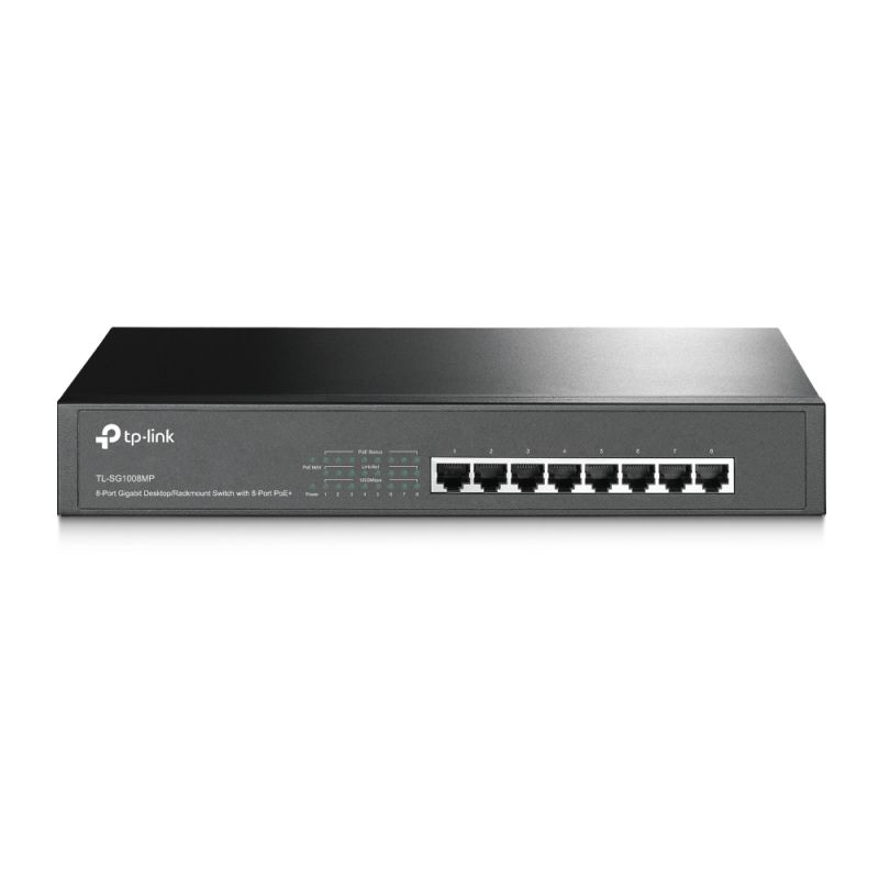 TP Link 8-poorts SG1008MP unmanaged PoE switch