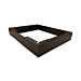 Sokkel voor 19" patchkasten, afmetingen: (BxDxH) 800x1000x150mm, zwart